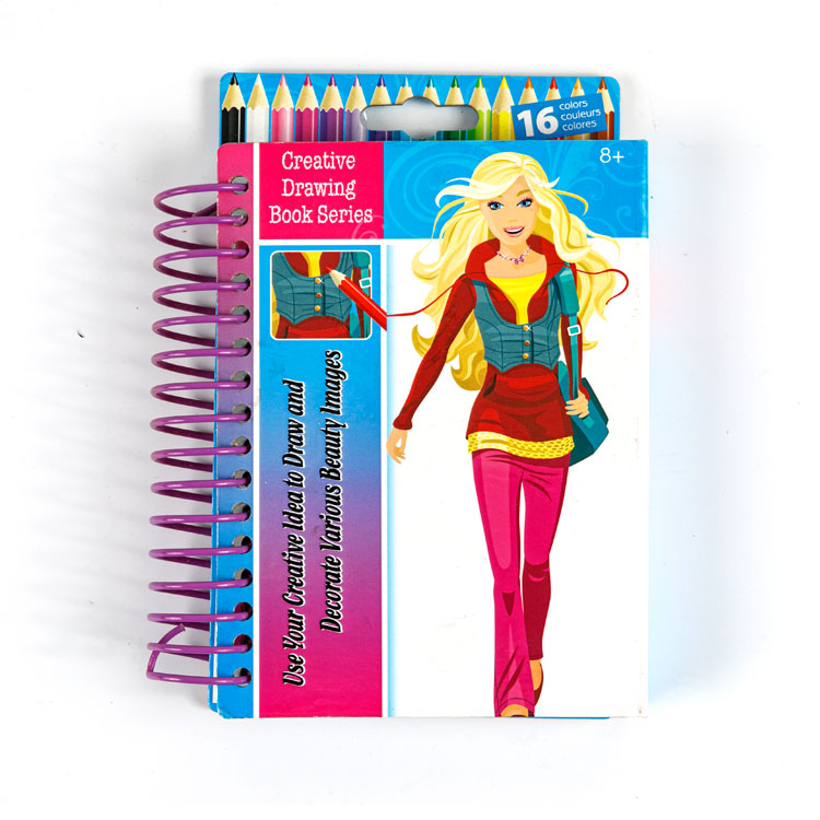 Sketch Book - Spiral Book Professional Female